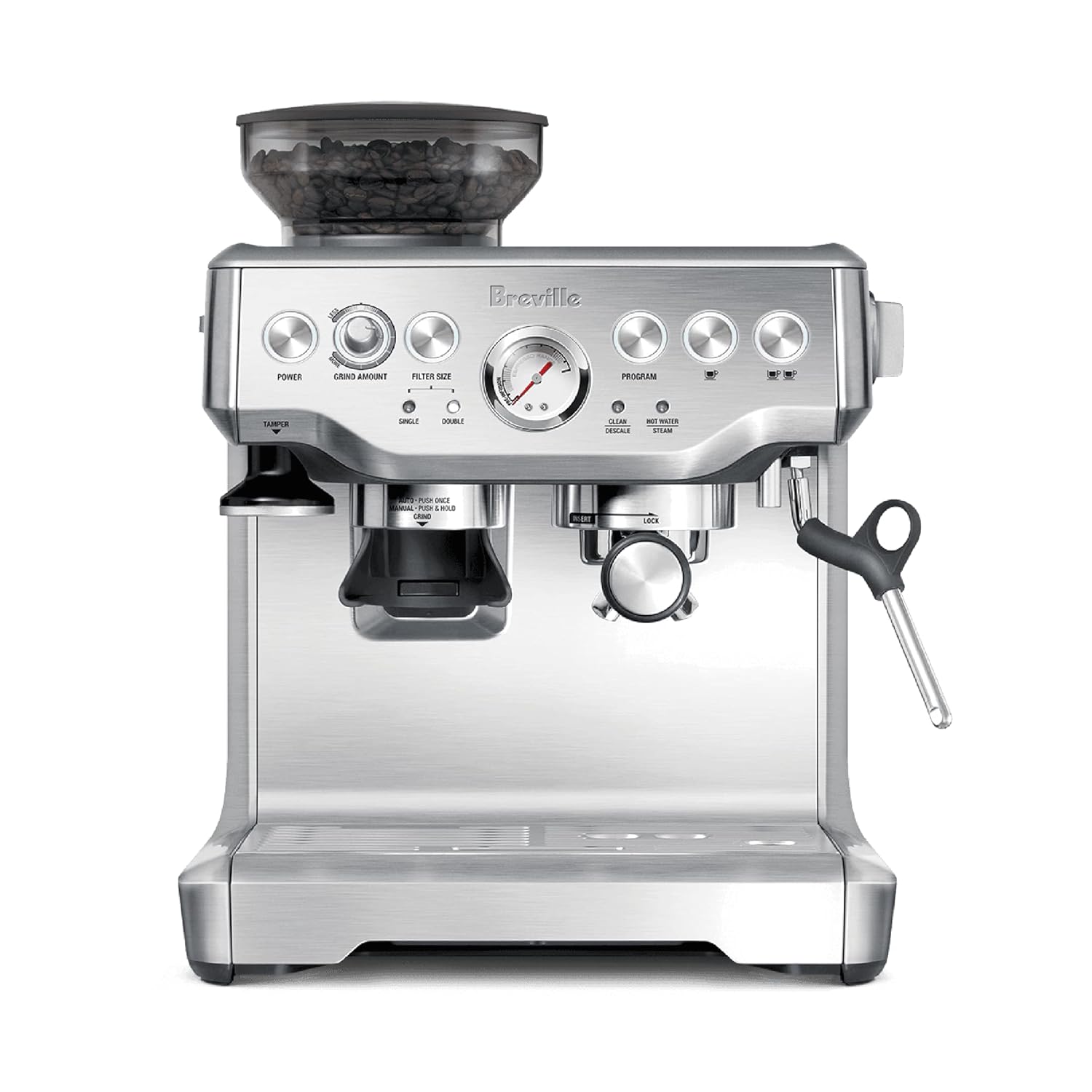 Breville Barista Express Espresso Machine BES870XL - Brushed Stainless Steel