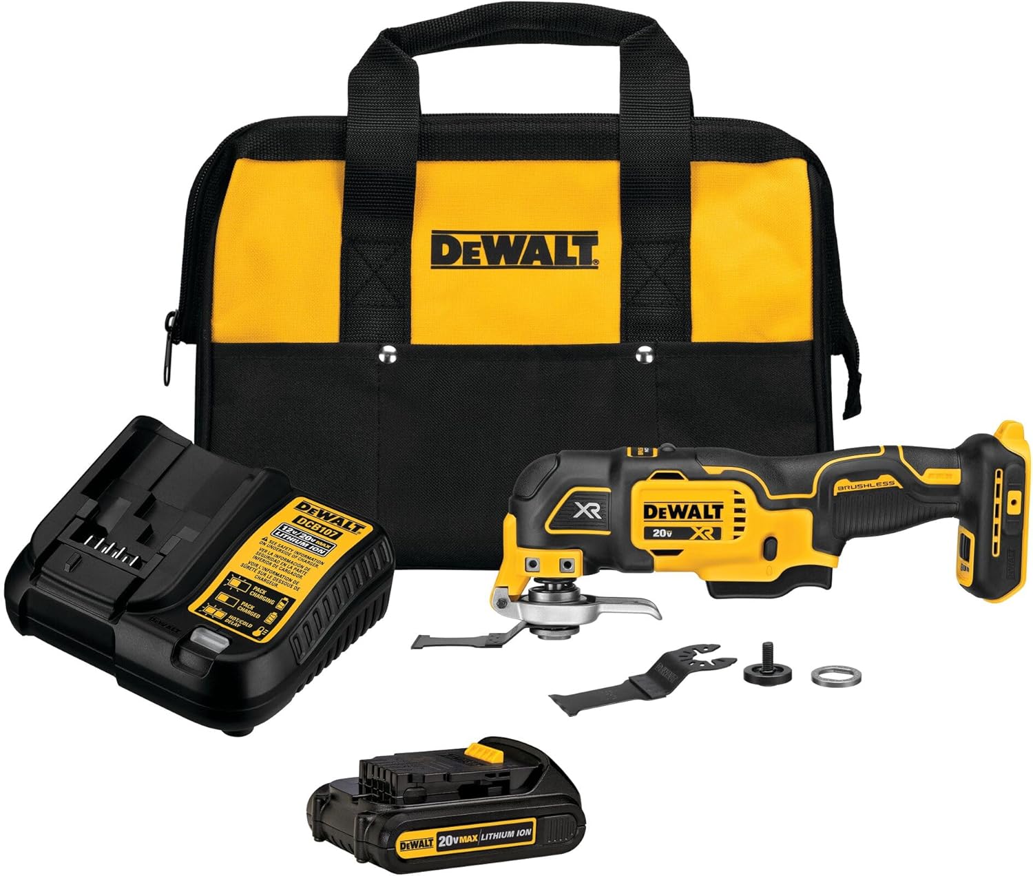 DEWALT 20V MAX XR Oscillating Tool Kit�