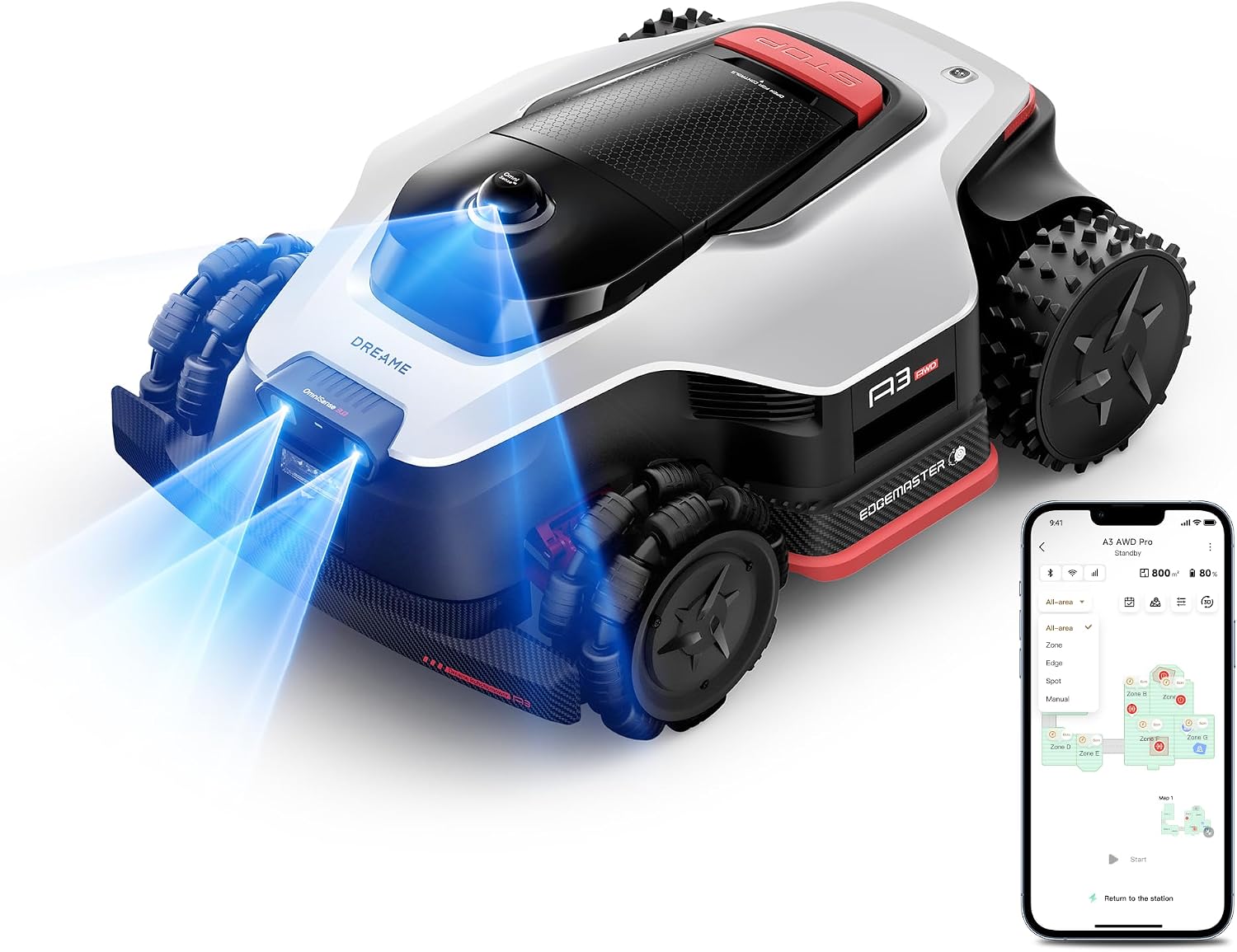 Dreame A3 AWD 1000 Robotic Lawn Mower